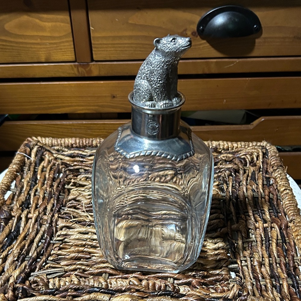 Pottery Barn Polar Bear Decanter